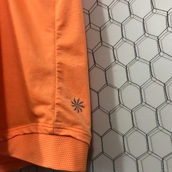 Athleta Orange Tank Top with Built-in Bra - Picture 5 of 5